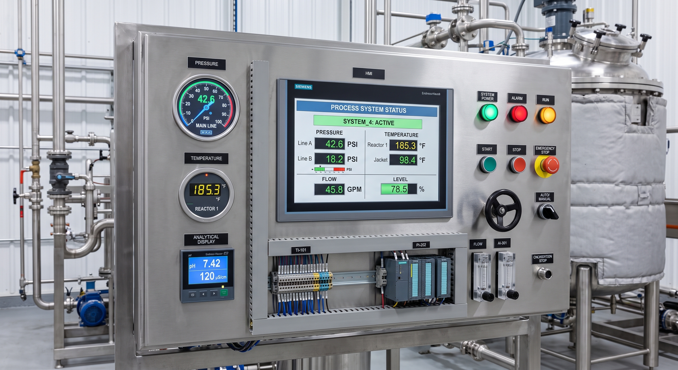 Instrumentation and controls